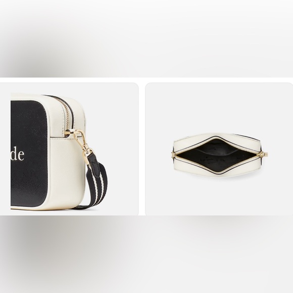 Kate Spade Oh Snap Colorblock Black Mini Camera Crossbody NWT - Picture 4 of 4
